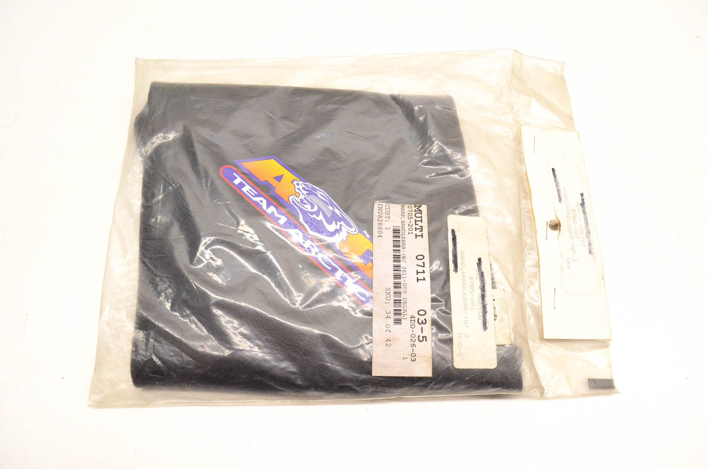 New OEM Arctic Cat 0705-201 Handlebar Wrap With Decal NOS