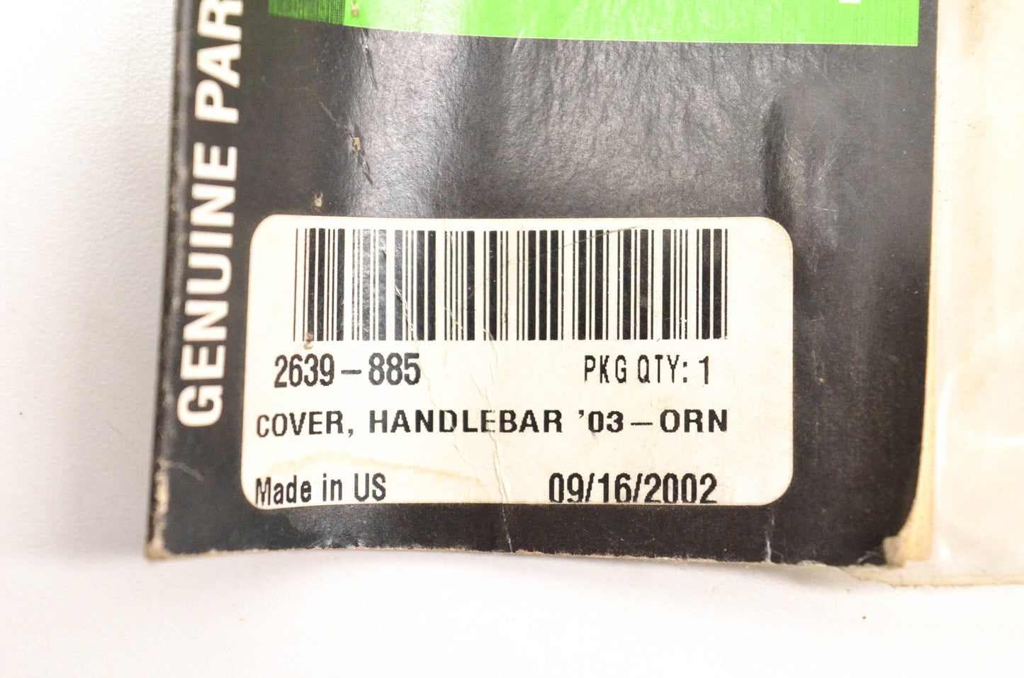 New OEM Arctic Cat 2639-885 Handlebar Wrap Orange NOS