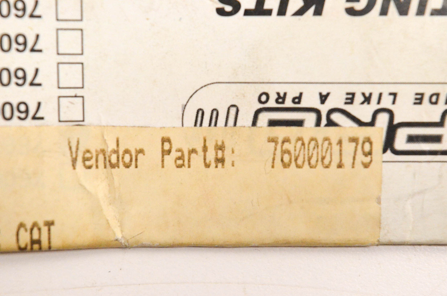 C&A 76000179 Mounting Kit NOS