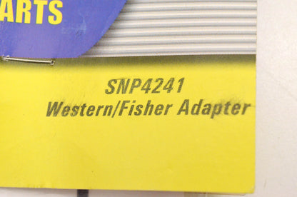 NLP SNP4241 Snow Plow Western/Fisher Adapter NOS