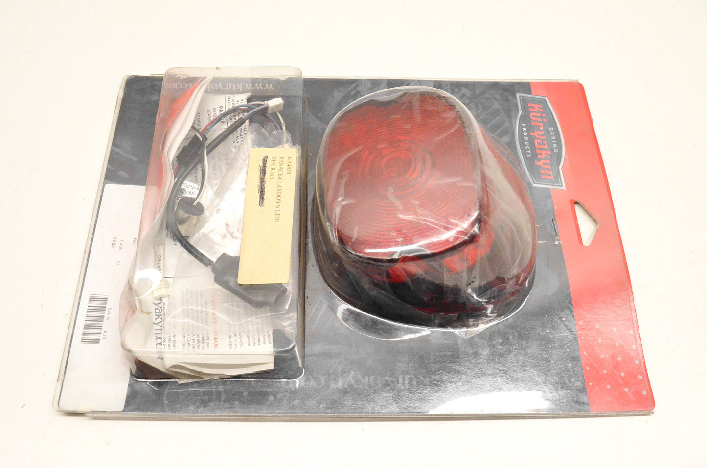 Kuryakyn KA4828, 4828 Laydown Panacea Red Lens NOS