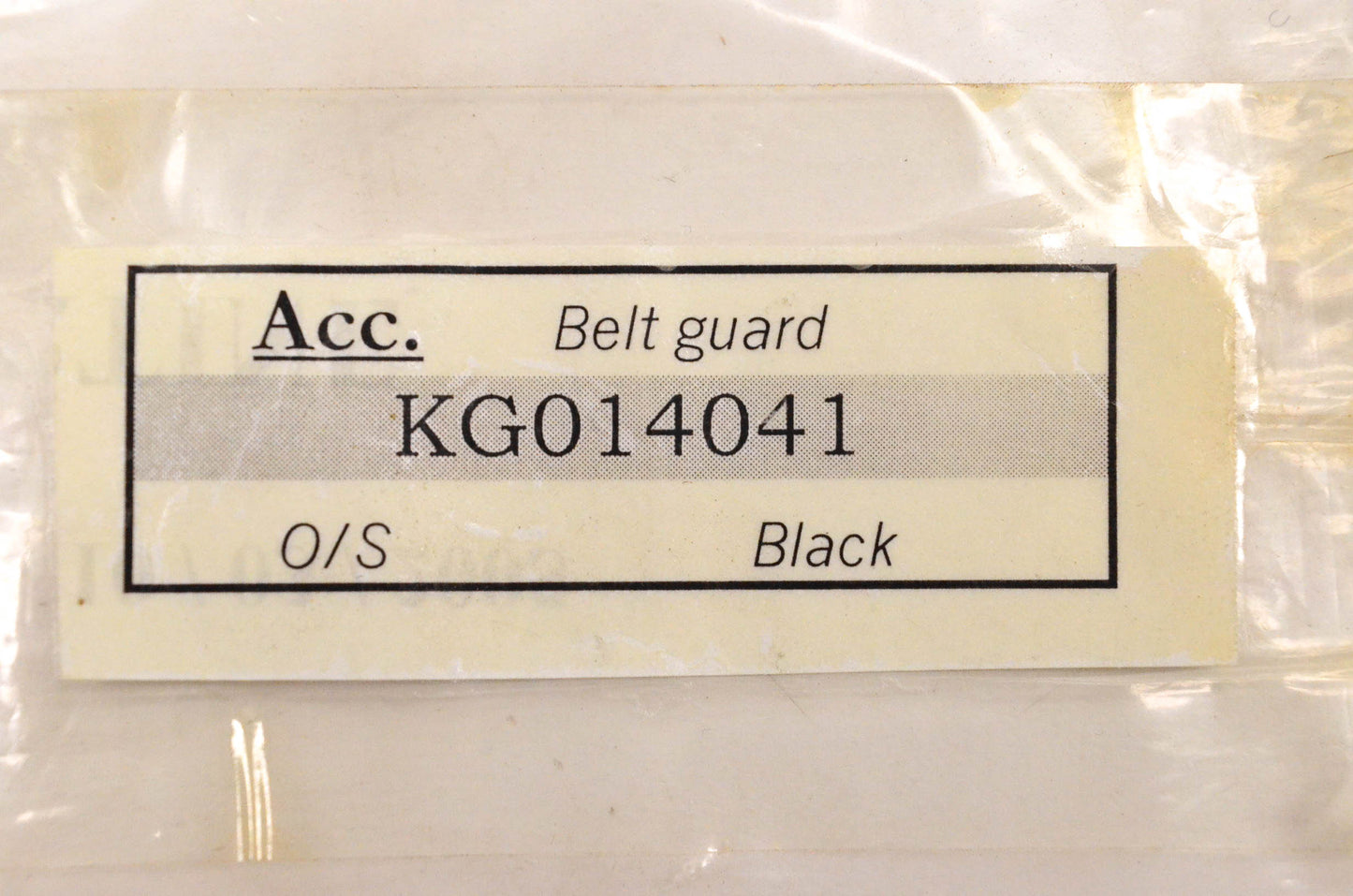 Katahdin Gear KG014041 Tool Pack Belt Guard NOS