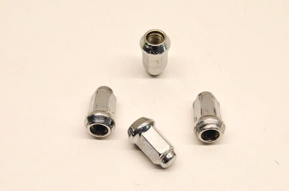 ITP 0223-0042 Lugnuts 10mm Taper Chrome 14mm Head Box Qty 4 NOS