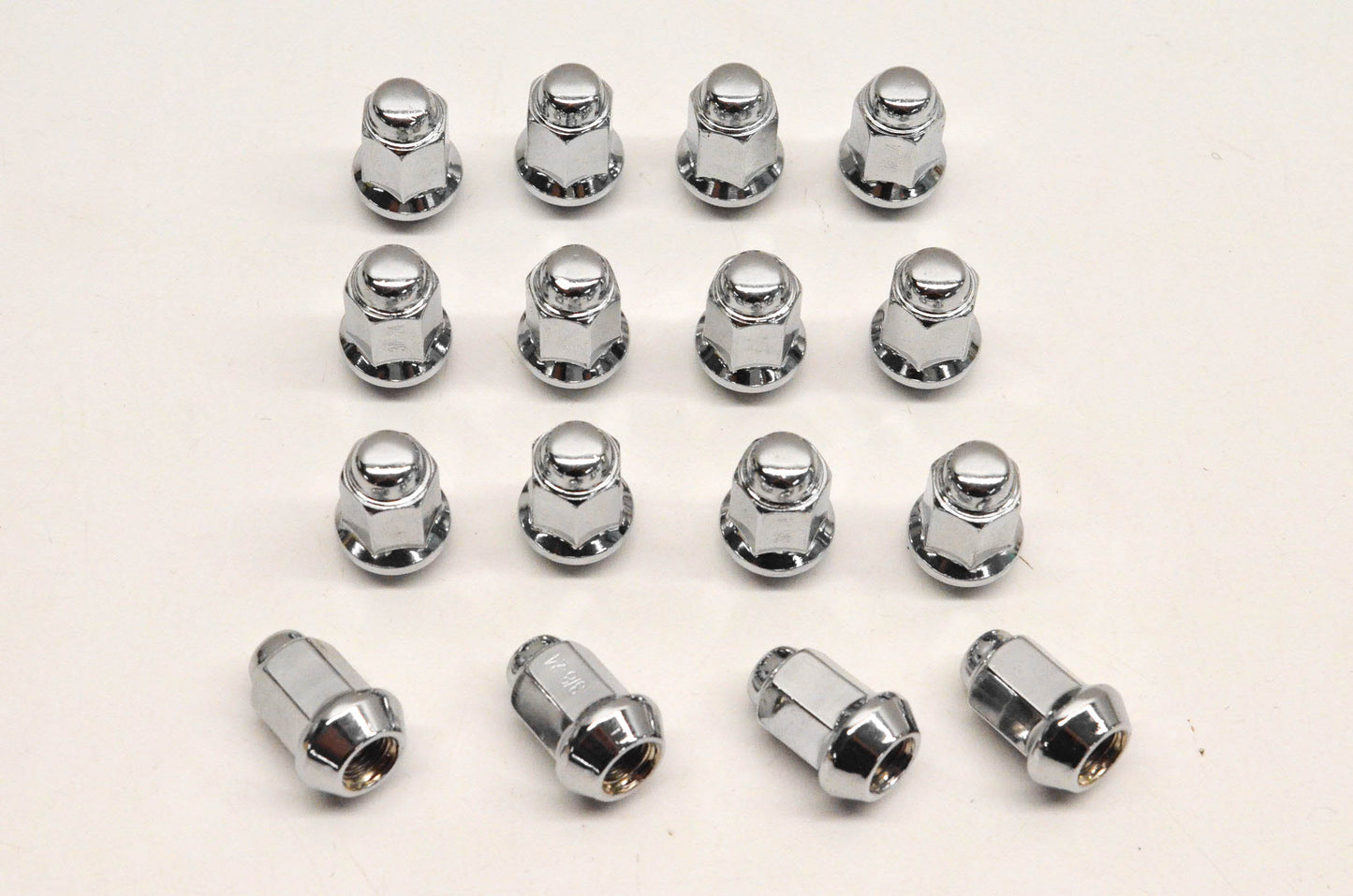 ITP 0223-0001, ALUG13BX Lugnuts Chrome 3/8-24 Taper NOS