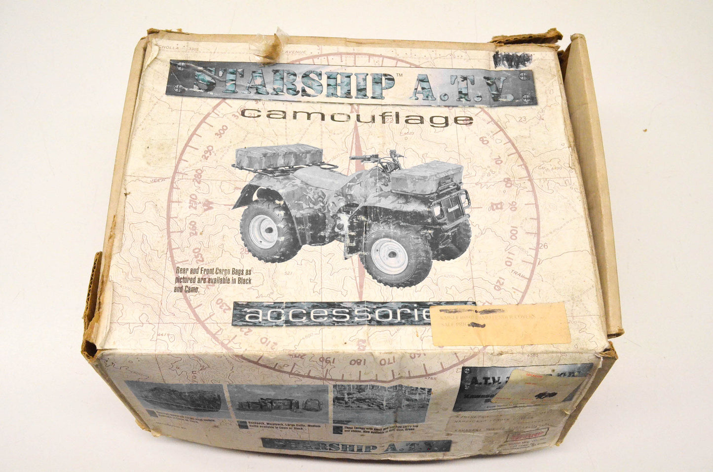 Starship ATV KLF400-07 Camo Fender Cover NOS