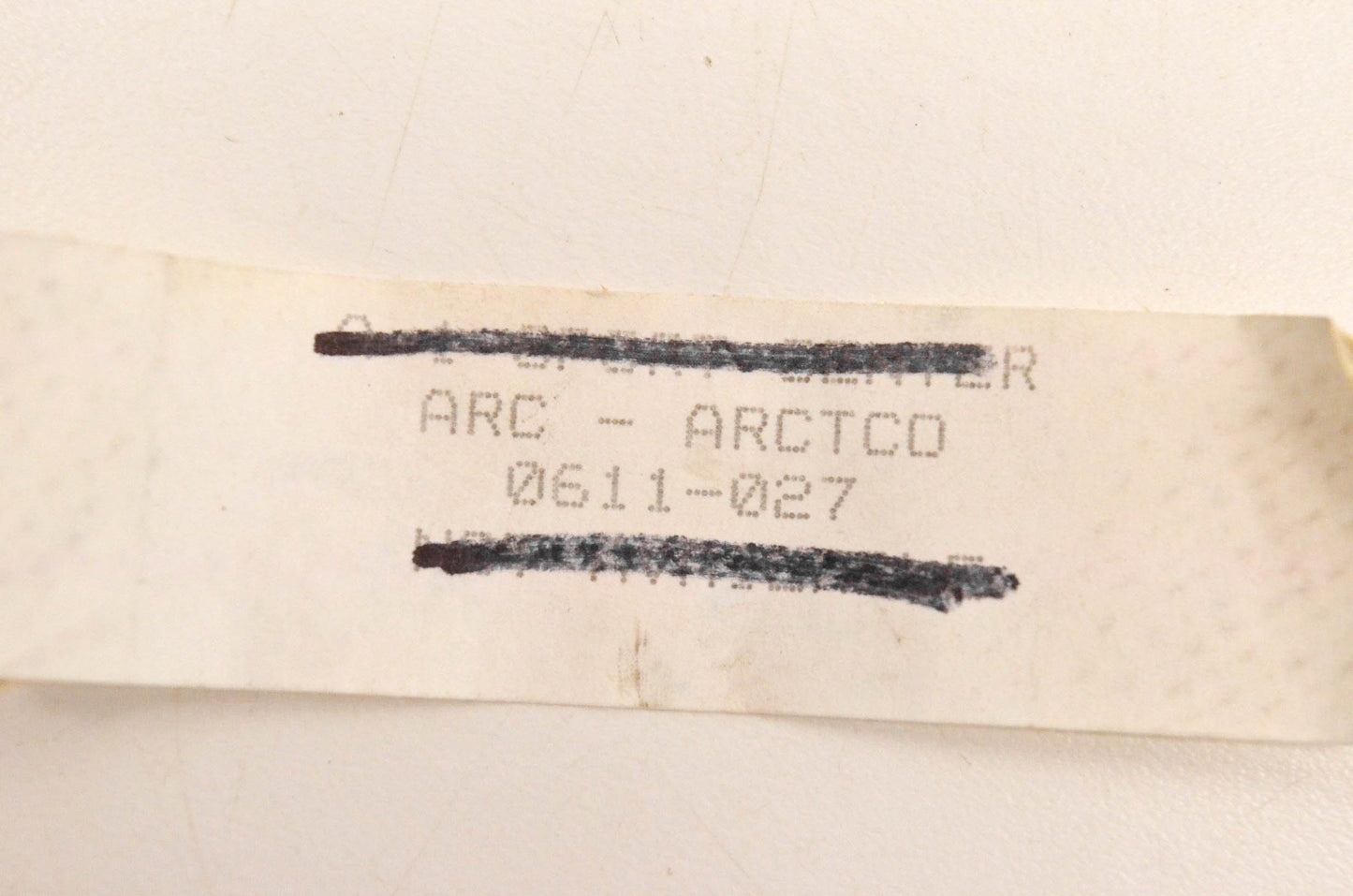 New OEM Arctic Cat 0611-027 Left Hood Decal NOS