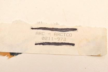 New OEM Arctic Cat 0211-973 Left Upper Hood Decal NOS