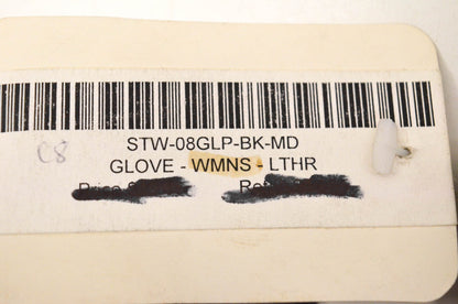 New OEM Yamaha STW-08GLP-BK-MD Women Leather Glove NOS
