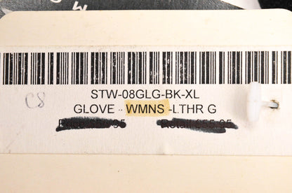 New OEM Yamaha STW-08GLG-BK-XL Women Leather Glove NOS