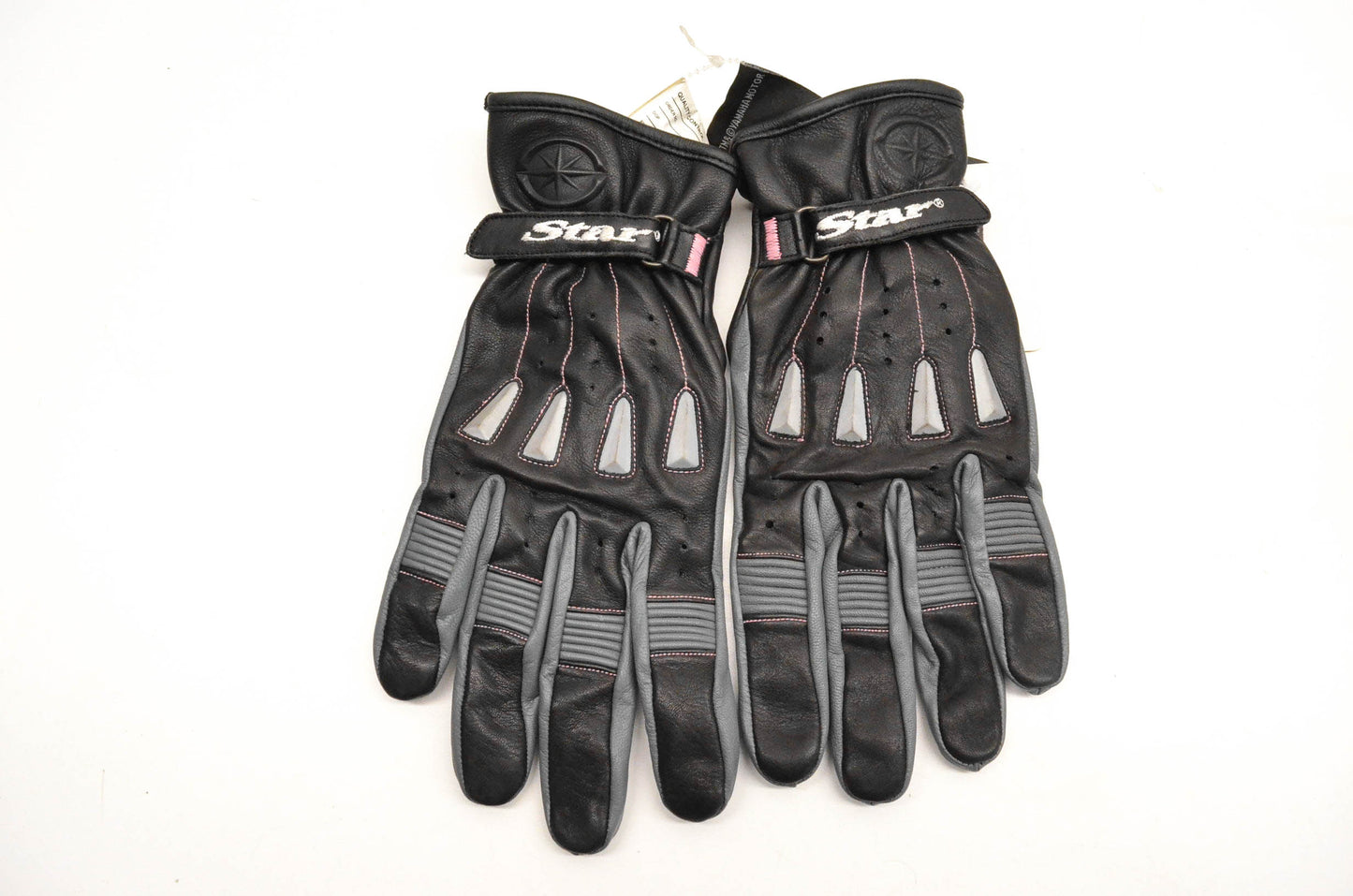 New OEM Yamaha STW-08GSC-BK-LG Women Leather Glove NOS