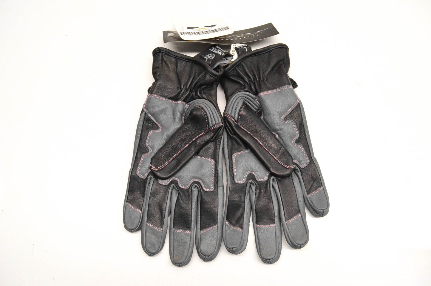 New OEM Yamaha STW-08GSC-BK-LG Women Leather Glove NOS