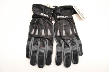 New OEM Yamaha STW-08GSC-BK-XX women Leather Glove NOS