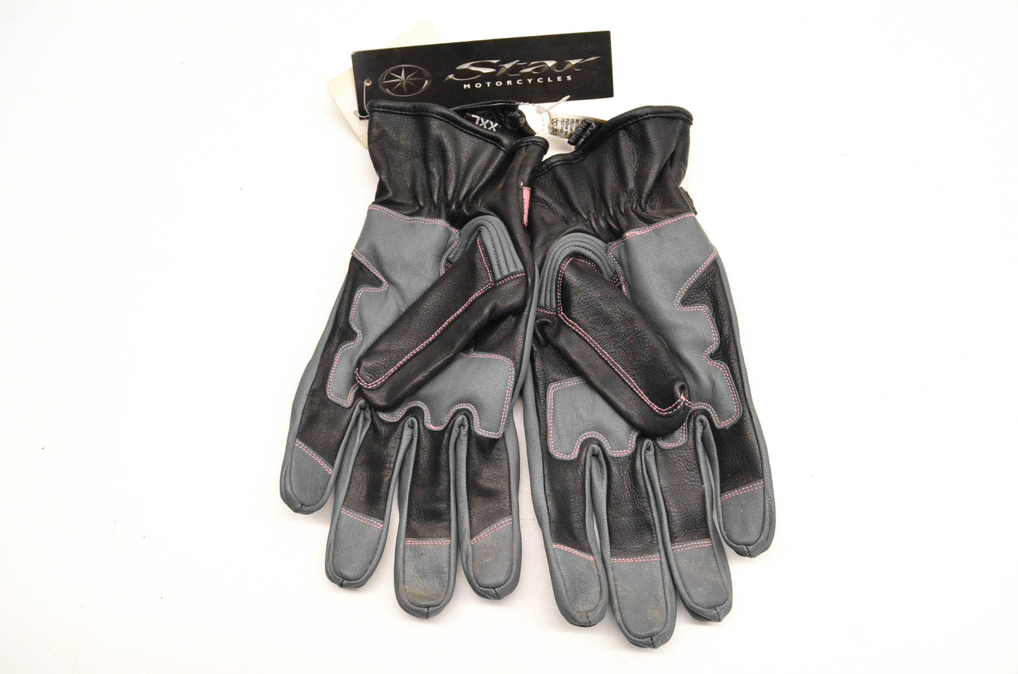 New OEM Yamaha STW-08GSC-BK-XX women Leather Glove NOS
