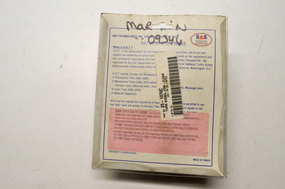K&S 25-1076C Honda Turn Signal Clear NOS