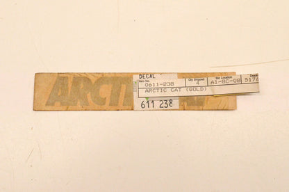 New OEM Arctic Cat 0611-238 Arctic Cat Decal NOS