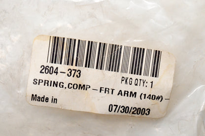 OEM Arctic Cat 2604-373 Front Arm Black Comp. Spring NOS