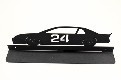 Aftermarket Jeff Gordon 24 Racecar Metal Wall Shelf NOS