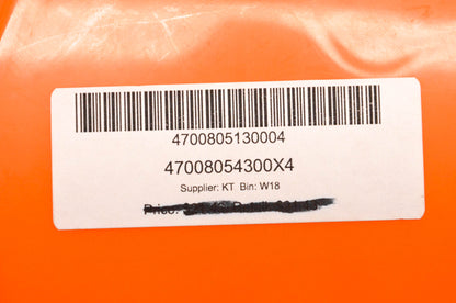New OEM KTM 47008054300X4 Right Spoiler Orange NOS