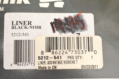 Kamik 5212-541, XK2036 Advantage Boot Women Liner NOS