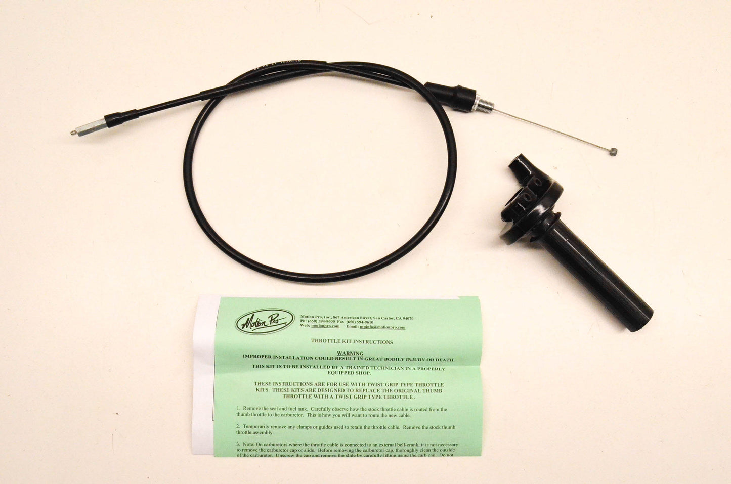 Motion Pro 01-0516, BA01-0516 Throttle Kit NOS