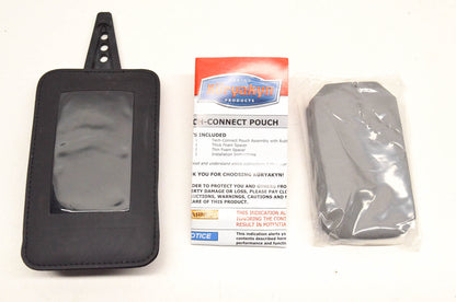 Kuryakyn 0603-0429, 4127 Tech Connect Pouch With Rubber Strap NOS