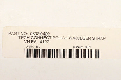 Kuryakyn 0603-0429, 4127 Tech Connect Pouch With Rubber Strap NOS