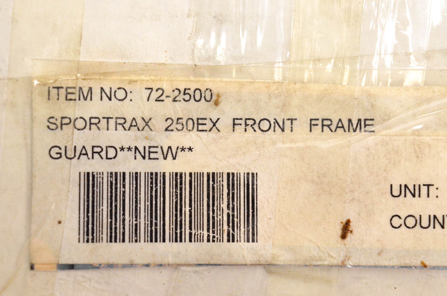 DG Performance 72-2500 Front Frame Guard NOS