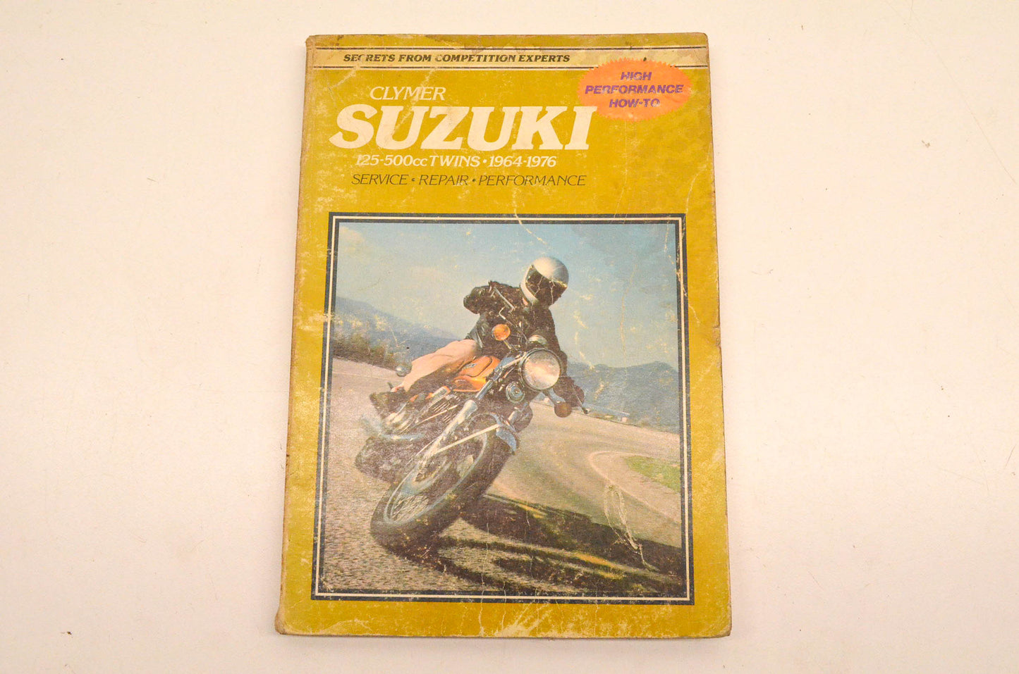 Clymer 0-89287-132-6, M366 Suzuki 125-500cc Twins 1964-1976 Manual NOS