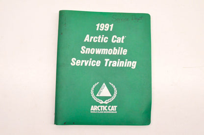 OEM Arctic Cat 1991 Service Training Manual And Binder