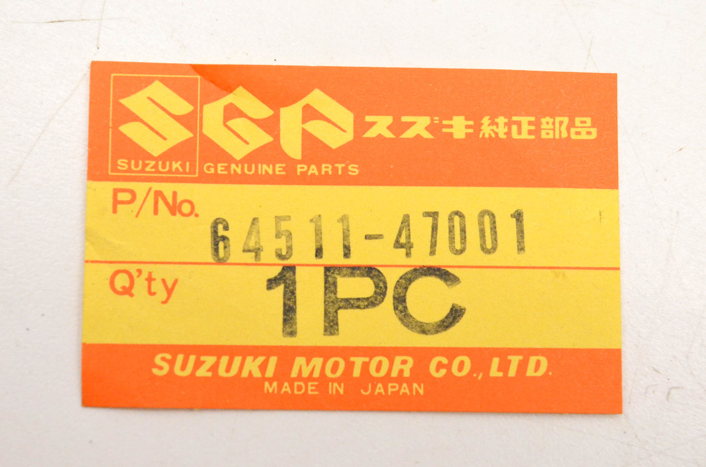 New OEM Suzuki 64511-47001, 50-530 Sunstar Sprocket 50T NOS