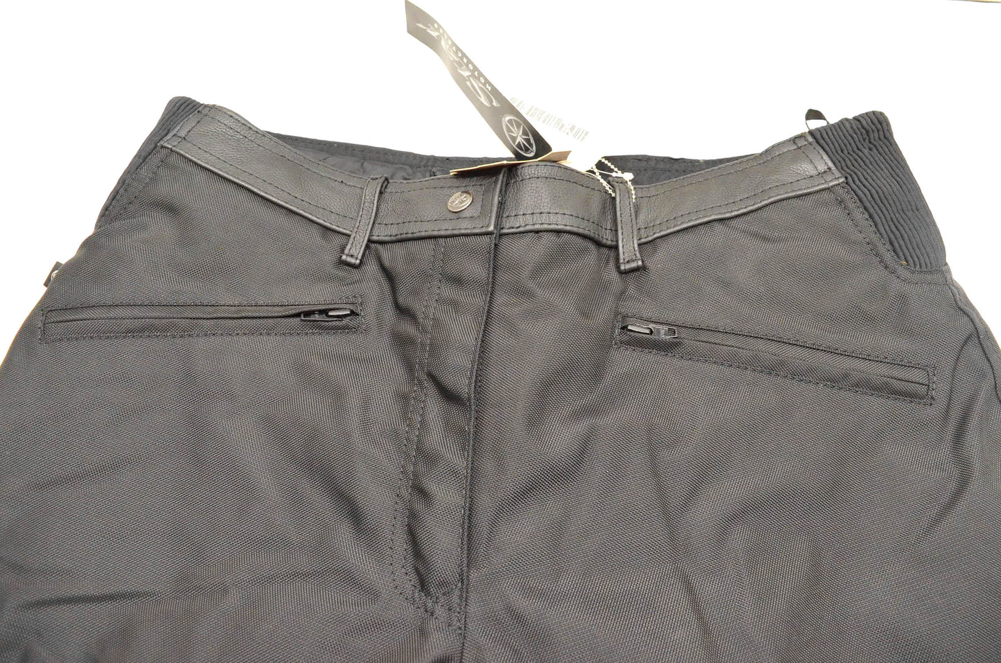 New OEM Yamaha STW-08PTL-BK-12 Women Leather Pants NOS
