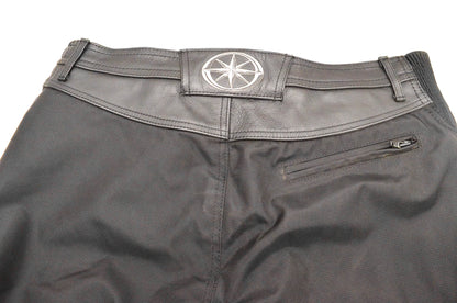 New OEM Yamaha STW-08PTL-BK-12 Women Leather Pants NOS