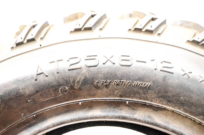 AMS LM-869-01 Black Widow Front Tire ATV UTV 25x8-12 NOS