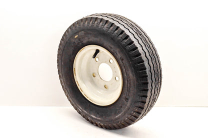 Kenda 23021066, AT691044 K353 5.70x8 (B) 5 Hole White Rim & Tire NOS