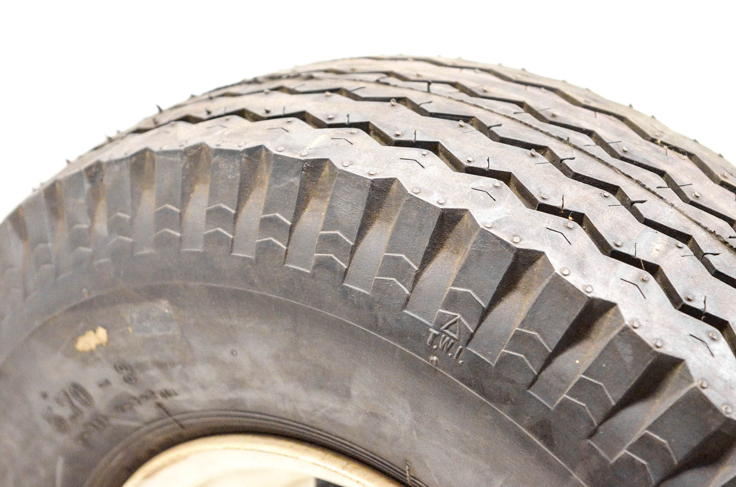 Kenda 23021066, AT691044 K353 5.70x8 (B) 5 Hole White Rim & Tire NOS