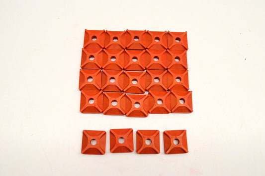 Accord Racing P97R24 1.25" Red Nylon Backer Kit NOS
