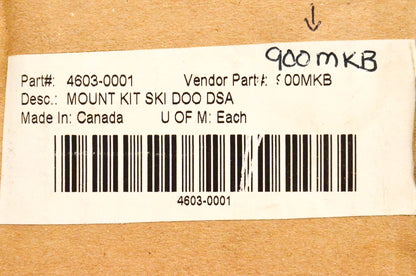 Camoplast 900MKB, 4603-0001 Ski Mount Kit NOS
