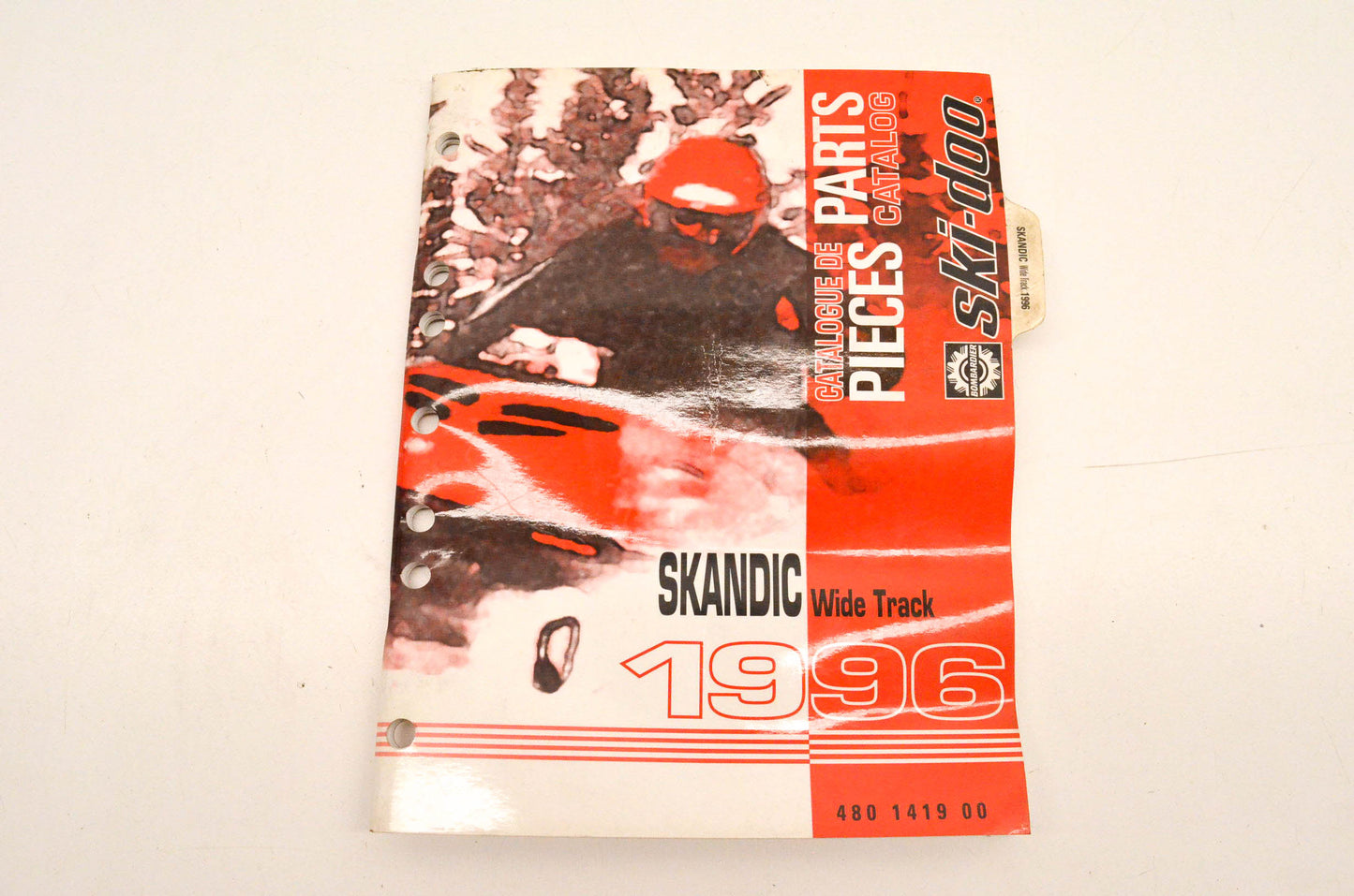 Skidoo 480-1419-00 1996 Skandic Wide Track Parts Catalog