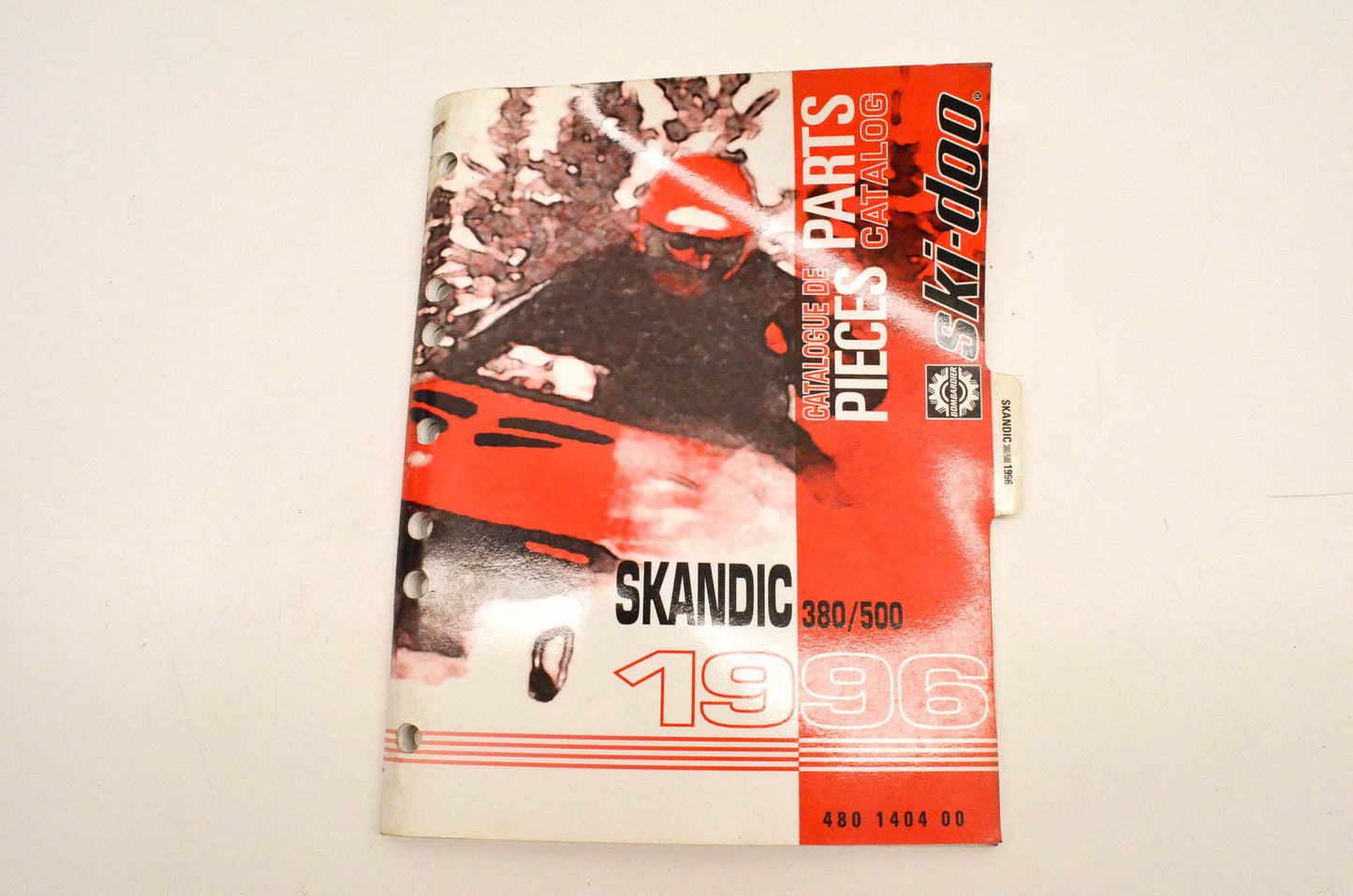 Skidoo 480-1404-00 1996 Skandic 380/500 Parts Catalog