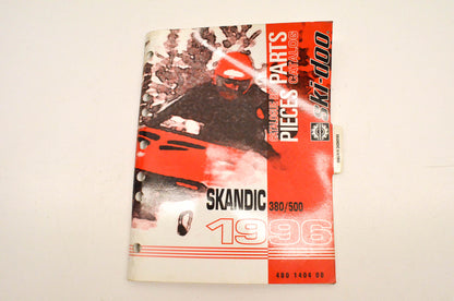 Skidoo 480-1404-00 1996 Skandic 380/500 Parts Catalog