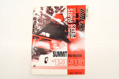 Skidoo 480-1406-00 1996 Summit 500/583/670 Parts Catalog
