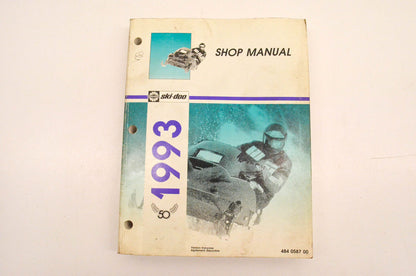 Skidoo 484-0587-00 1993 Ski Doo Shop Manual