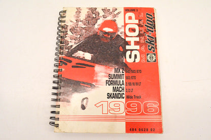 Skidoo 484-0628-02 1996 Ski Doo Shop Manual Volume 3