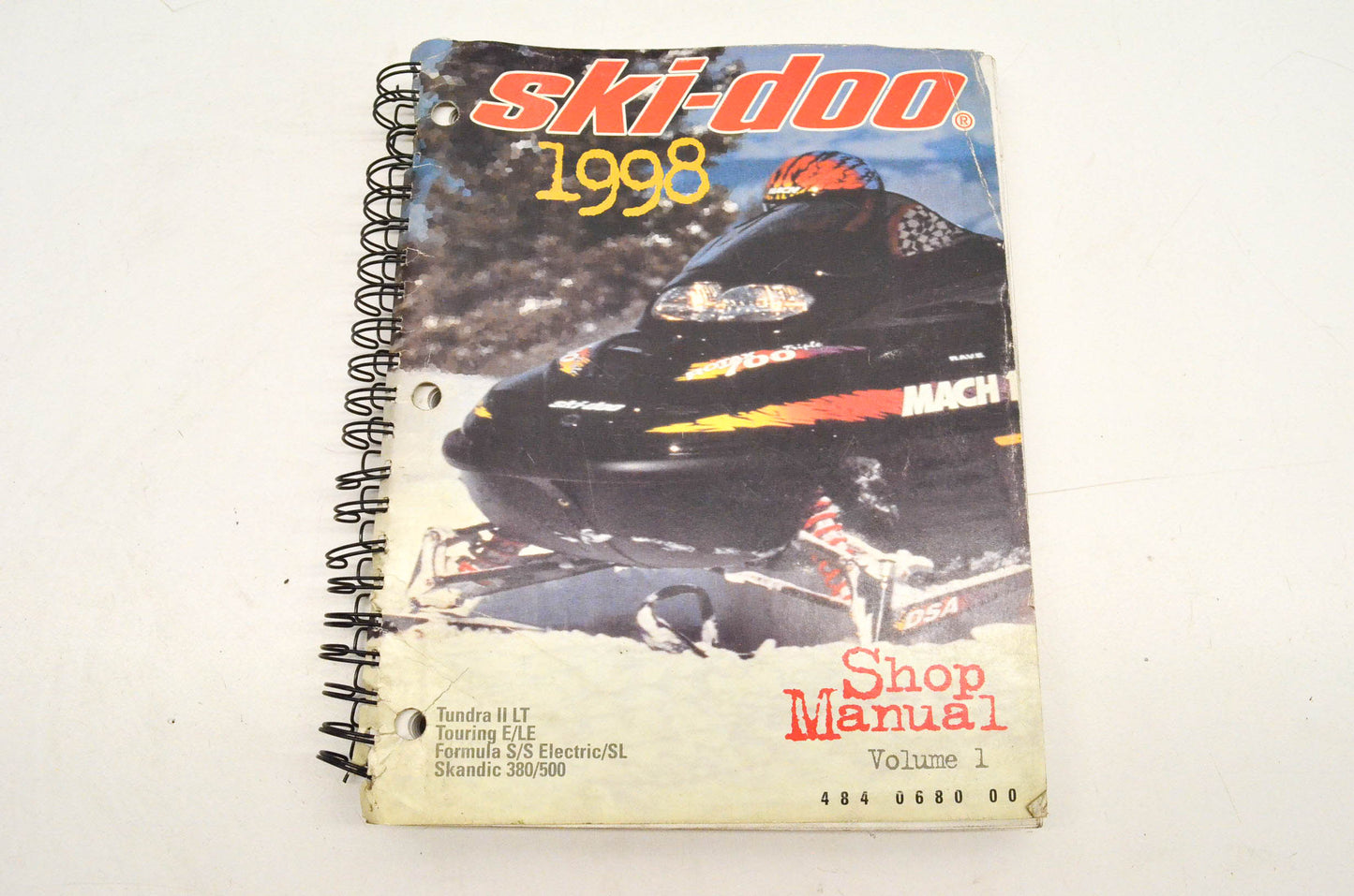 Skidoo 484-0680-00 1998 Ski Doo Shop Manual Volume 1
