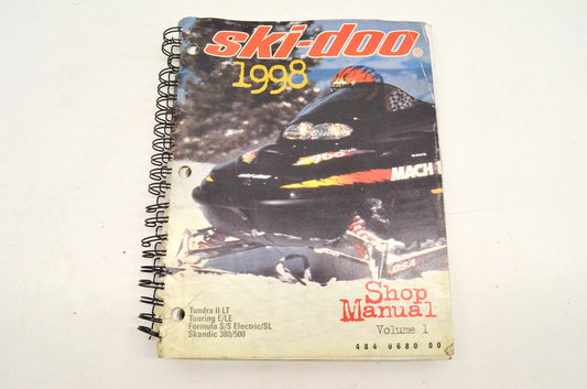 Skidoo 484-0680-00 1998 Ski Doo Shop Manual Volume 1