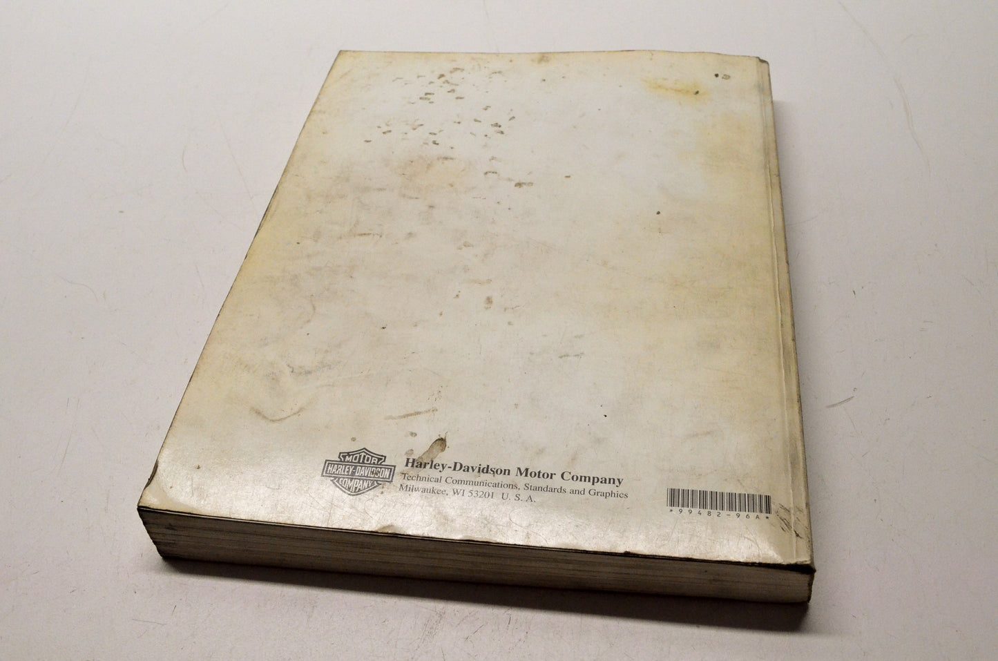 OEM Harley-Davidson 99482-96A 1995-96 Softail Models Service Manual