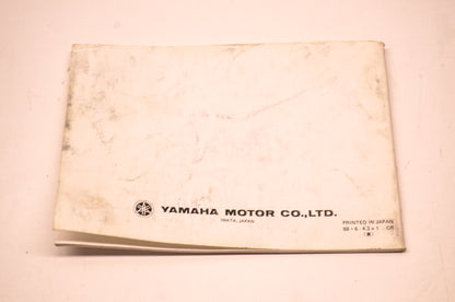 OEM Yamaha LIT-12628-01-10 Owners Manual CS340N CS340EN