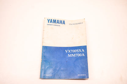 OEM Yamaha LIT-12628-01-81 Owners Manual VX700SXA MM700A