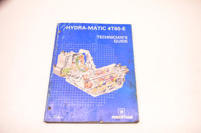 Hydra-Matic HM-4T80-E-TG, 8267 Technicians Guide Manual 4T80-E
