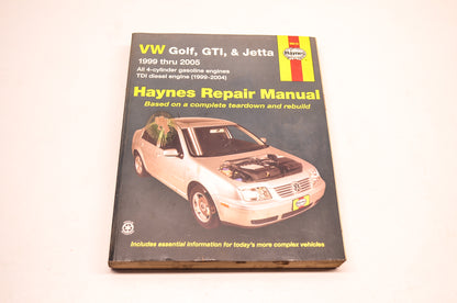 Haynes 156392708X Service Repair Manual 99-05 VW Golf GTI Jetta